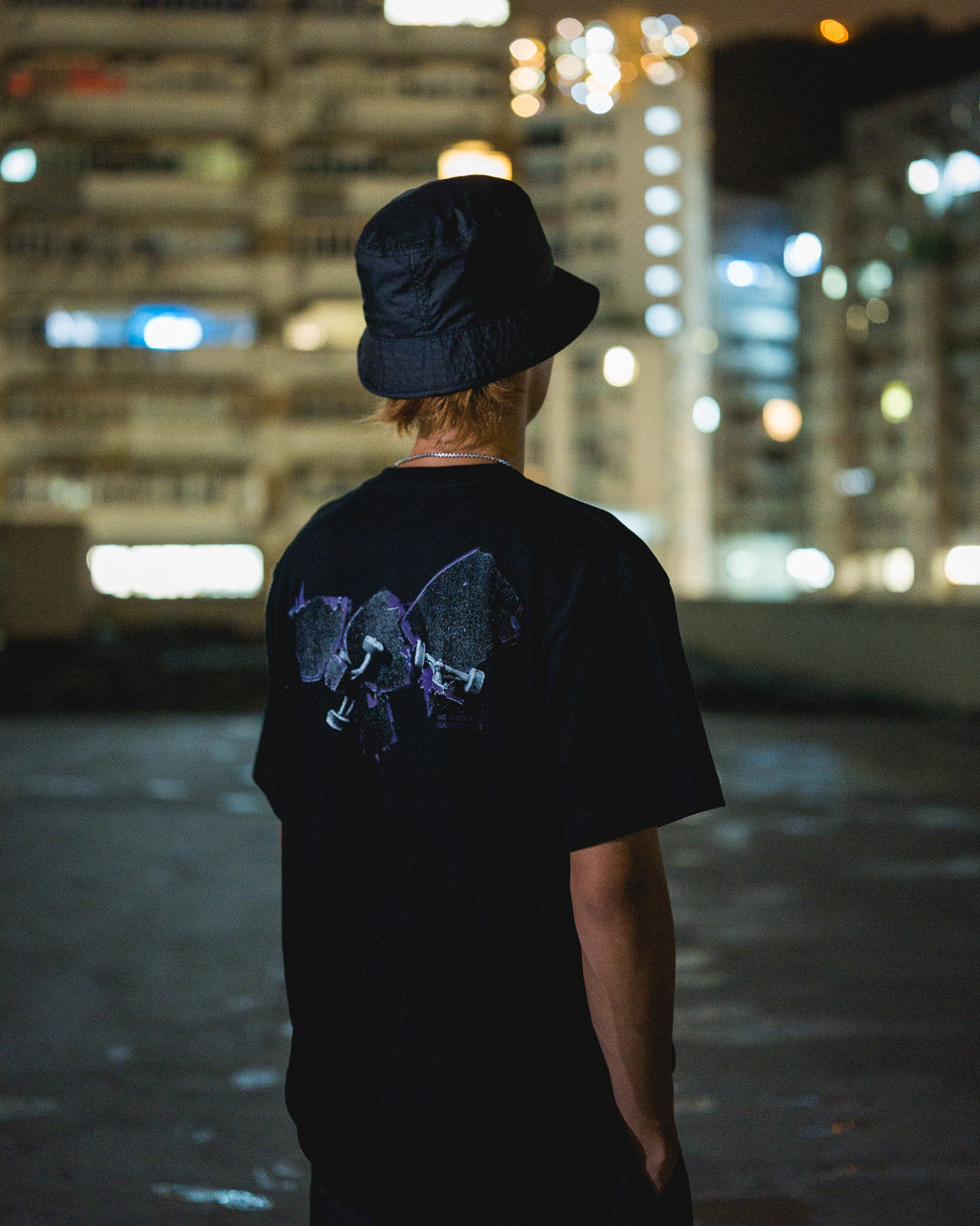 PURPLE "FOCUSED" TEE