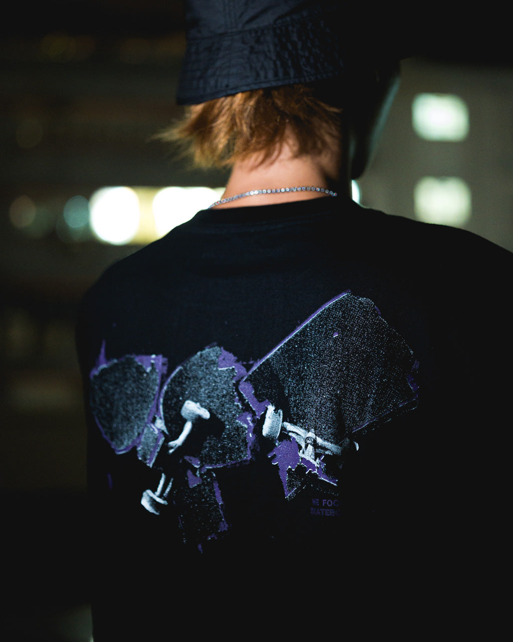 PURPLE "FOCUSED" TEE