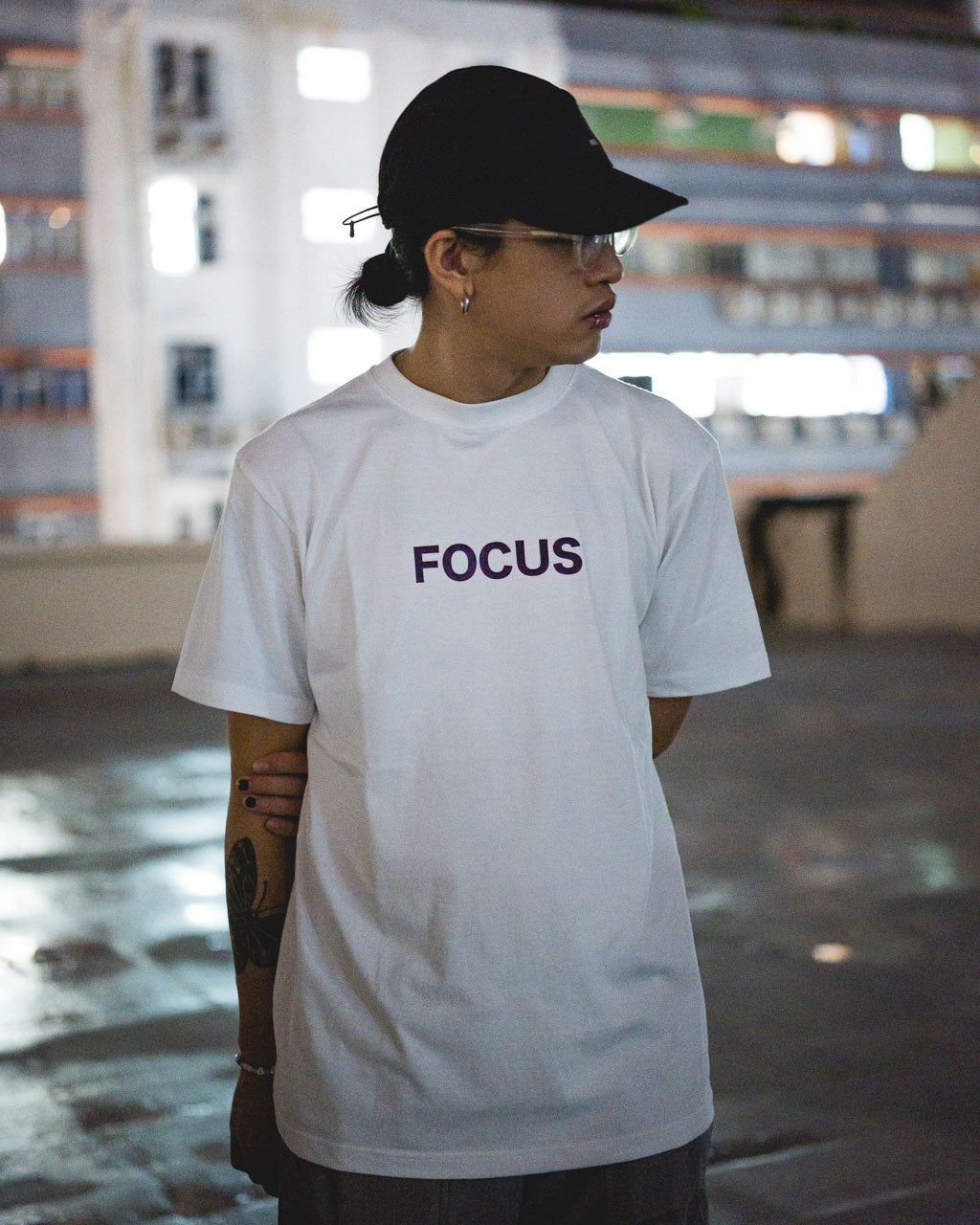 "METAL" LOGO TEE